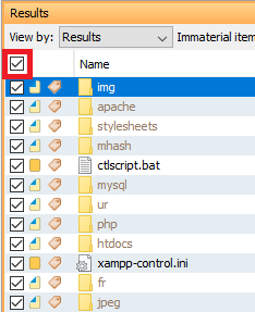 igure 6: Results pane in Nuix Workstation